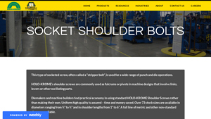 HOLO-KROME - Socket Shoulder Bolts