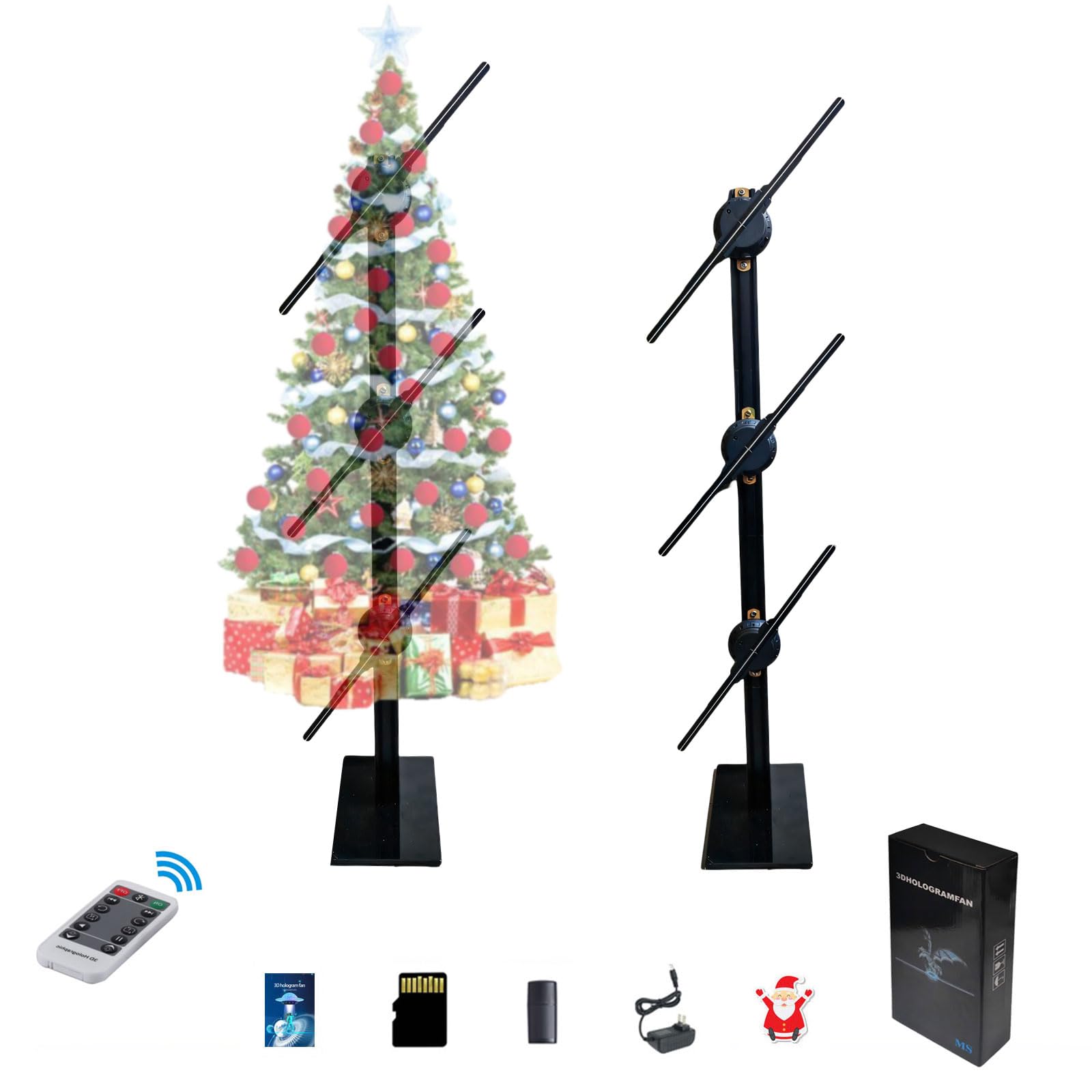 An application scenario or product detail of hologram christmas tree - Image 6