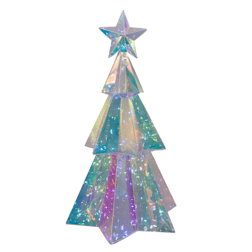 An application scenario or product detail of holographic christmas tree - Image 2