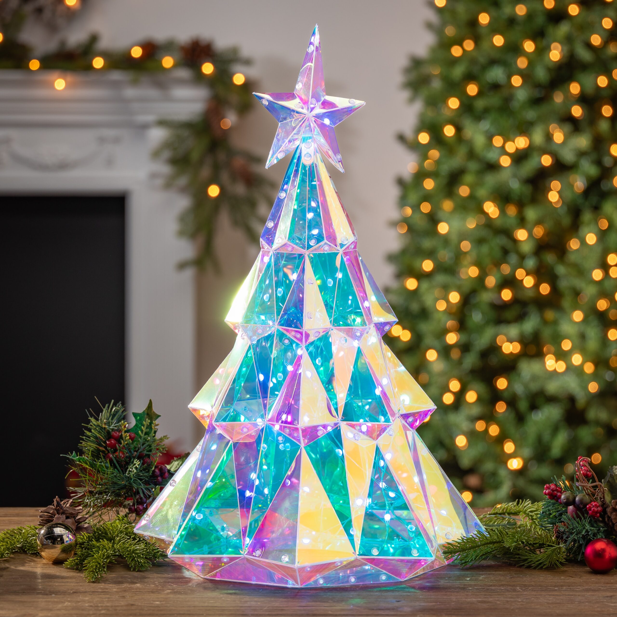 An application scenario or product detail of holographic christmas tree - Image 6