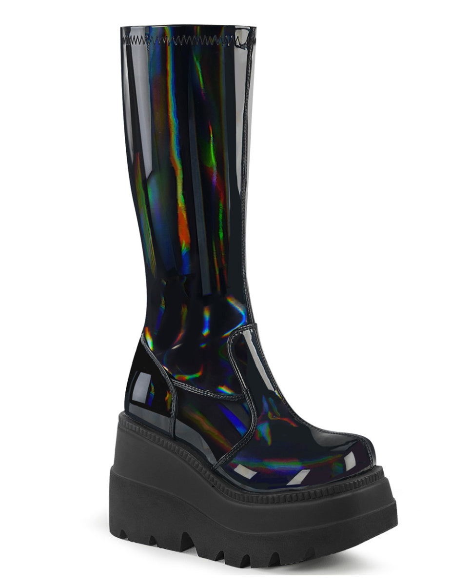 An application scenario or product detail of holographic knee high space boots - Image 19