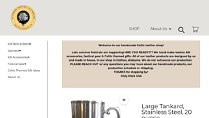 Holy Heck - Large Stainless Steel Tankard