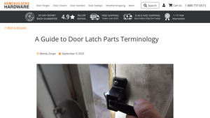 Homebuilders Hardware - Knobs and Handles