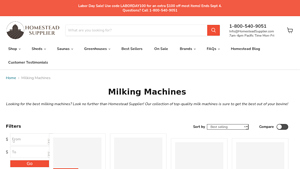 Homestead Supplier - Ultimate EZ Bucket Milker
