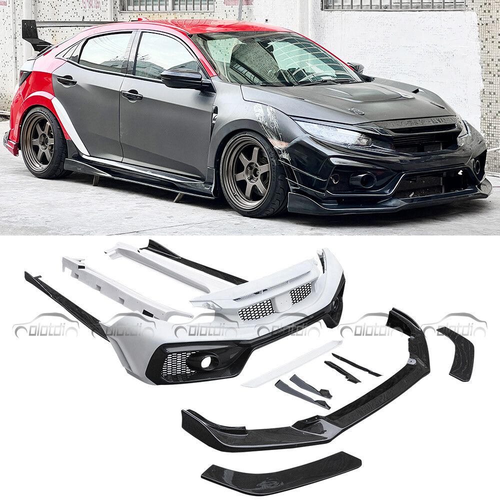 An application scenario or product detail of honda civic r 10th gen bodykit - Image 3