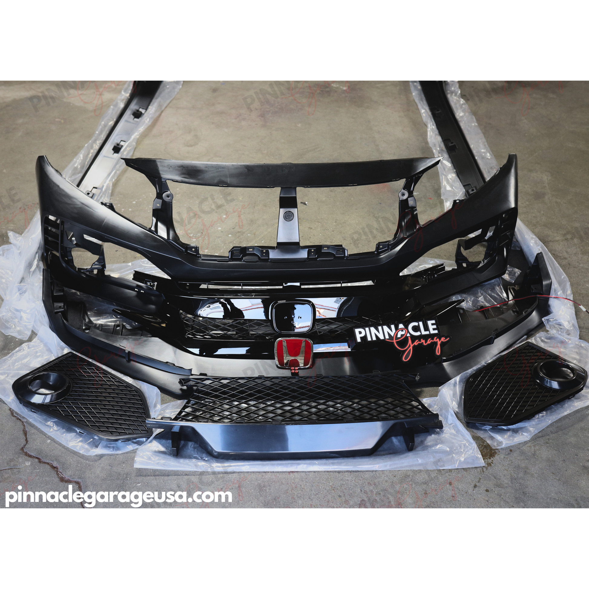 An application scenario or product detail of honda civic r 10th gen bodykit - Image 6