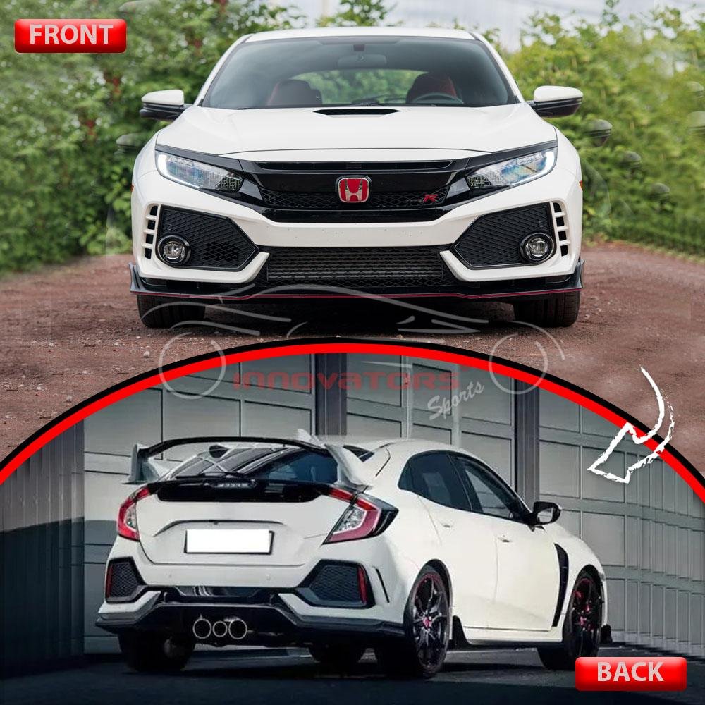 An application scenario or product detail of honda civic r 10th gen bodykit - Image 19
