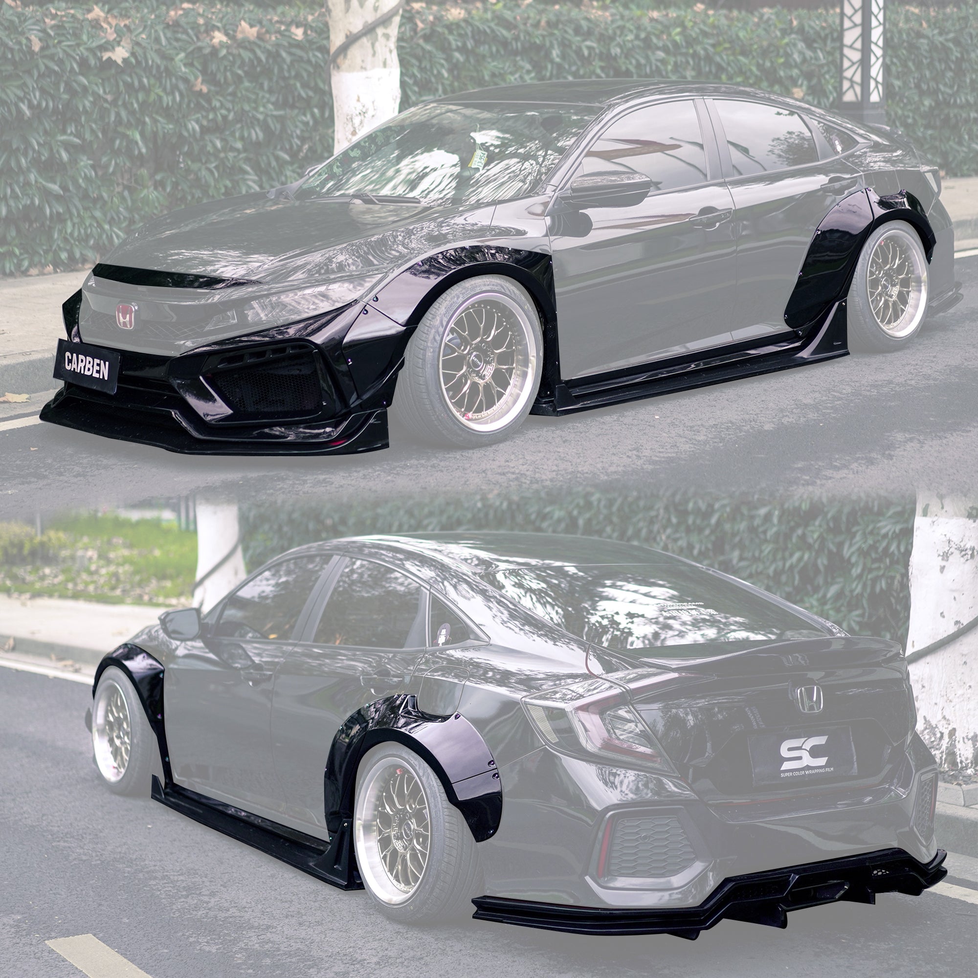 Featured image for the honda civic r 10th gen bodykit guide