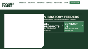 Hoosier Feeder - Vibratory Feeders