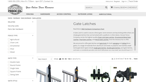 Hoover Fence Co. - Gate Latches