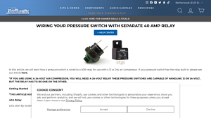 HornBlasters - Pressure Switch Wiring Guide