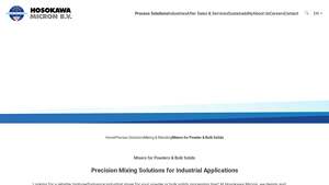 Hosokawa Micron - Industrial Powder Mixers