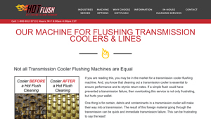 Hot Flusher - Transmission Cooler Flushing Machine