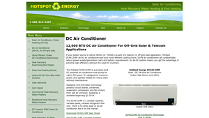Hotspot Energy - DC4812VRF Air Conditioner