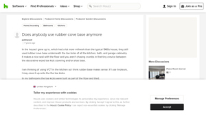 Houzz - Rubber Cove Base