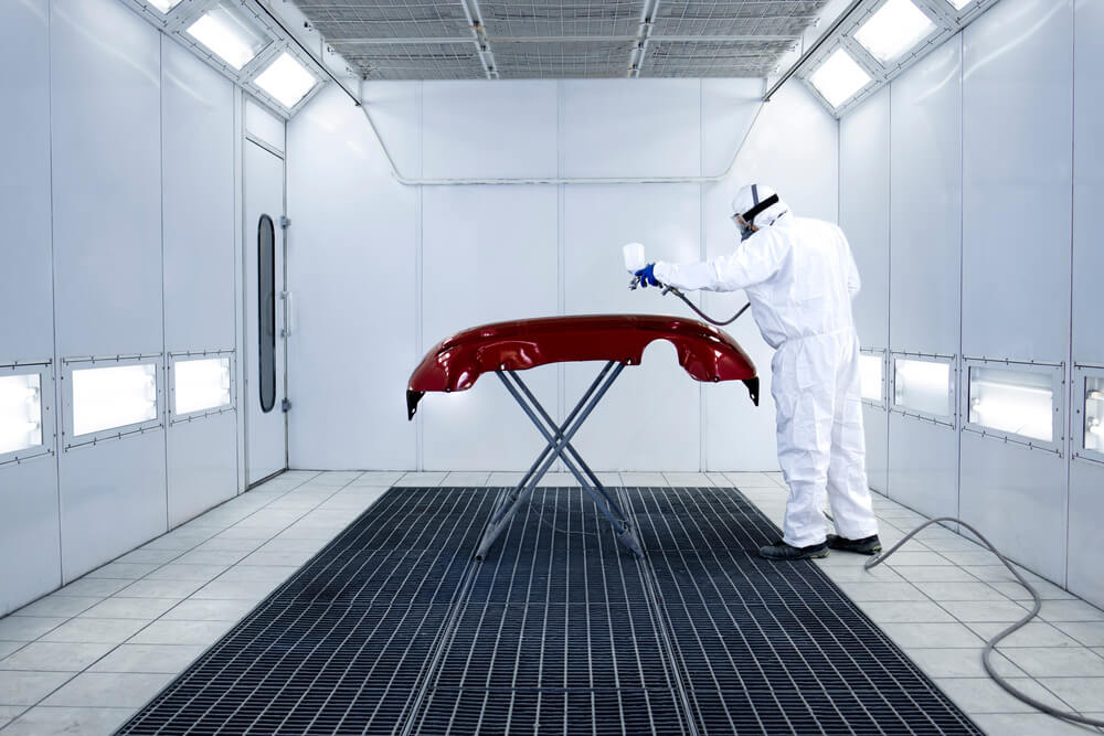 An application scenario or product detail of how paint booth works - Image 10