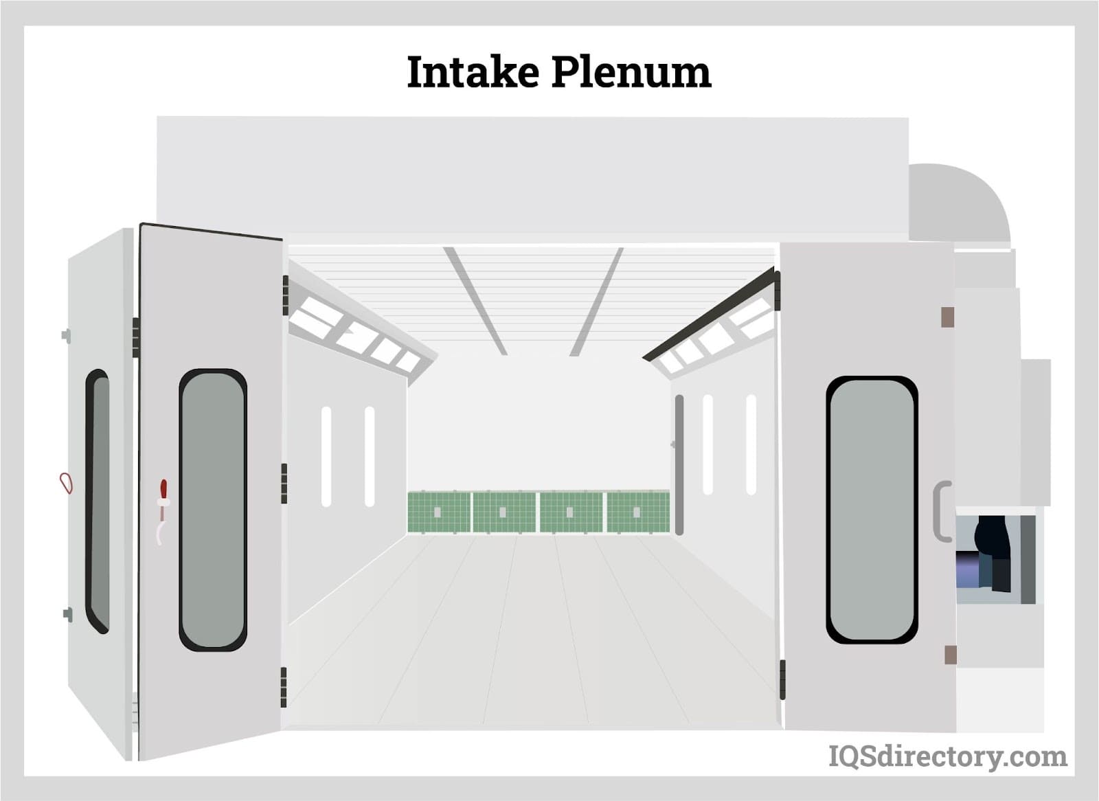 An application scenario or product detail of how paint booth works - Image 12
