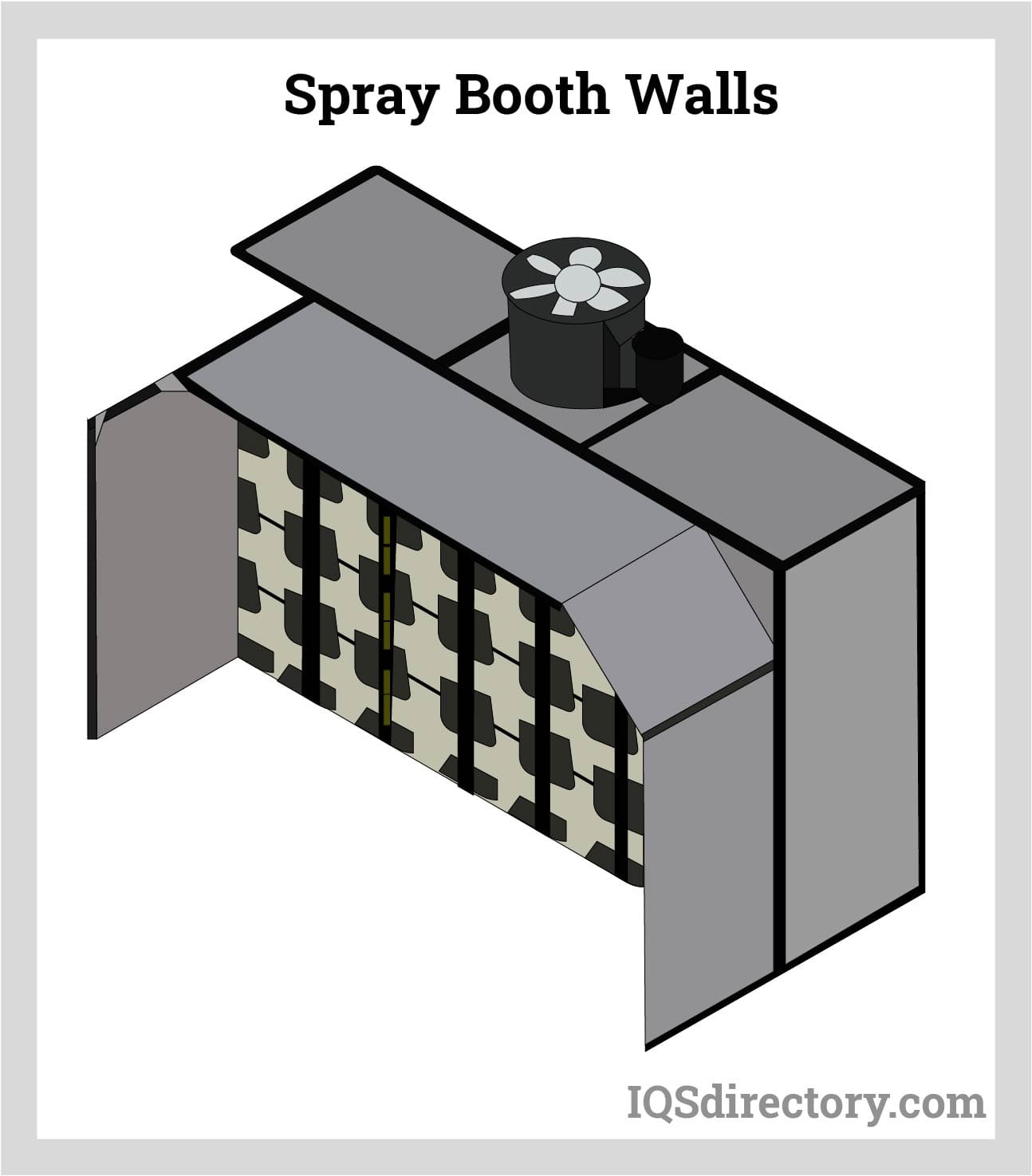 An application scenario or product detail of how paint booth works - Image 16