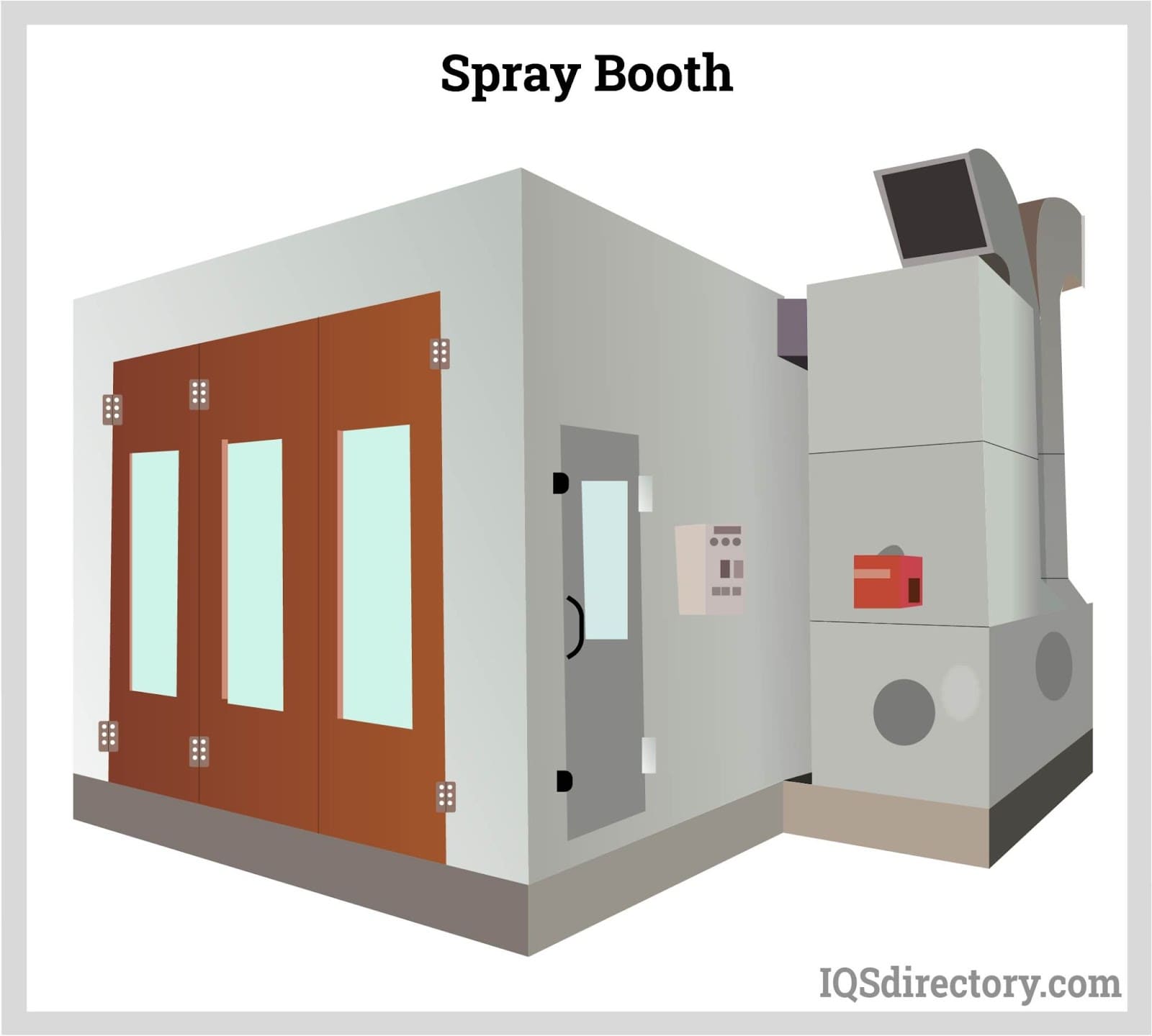 An application scenario or product detail of how paint booth works - Image 18