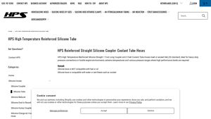 HPS - High Temperature Reinforced Silicone Tube