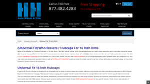 Hubcap Haven - 16 Inch Universal Wheel Covers