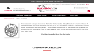 Hubcap Mike - 16 Inch Hubcaps