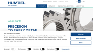 Humbel Gears - Precision Gear Parts