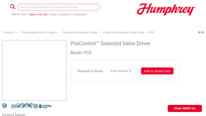 Humphrey - ProControl™ Proportional Solenoid Valve Driver