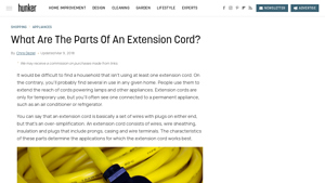 Hunker - Extension Cords
