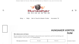 Hunsaker - Vortex 55 Gallon Smoker