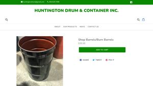 Huntington Drum - Burn Barrels
