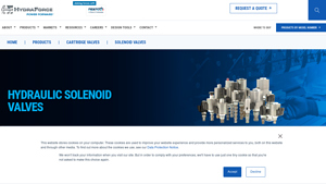 HydraForce - Hydraulic Cartridge Valves