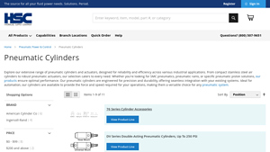 Hydraulic Supply - Pneumatic Cylinders & Actuators