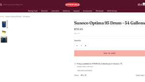 Sunoco - Optima 95 Drum