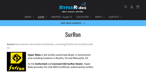 Hyperrides - 2025 SurRon Light Bee X 8kW