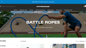 Hyperwear - Hyper Rope® Weighted Battle Ropes