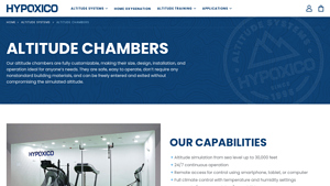 Hypoxico - Customizable Altitude Chambers