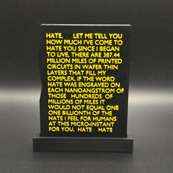 An application scenario or product detail of i have no mouth and i must scream quotes - Image 8