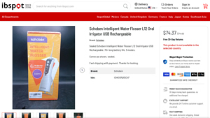 Schoben - Schoben Intelligent Water Flosser L12 Oral Irrigator