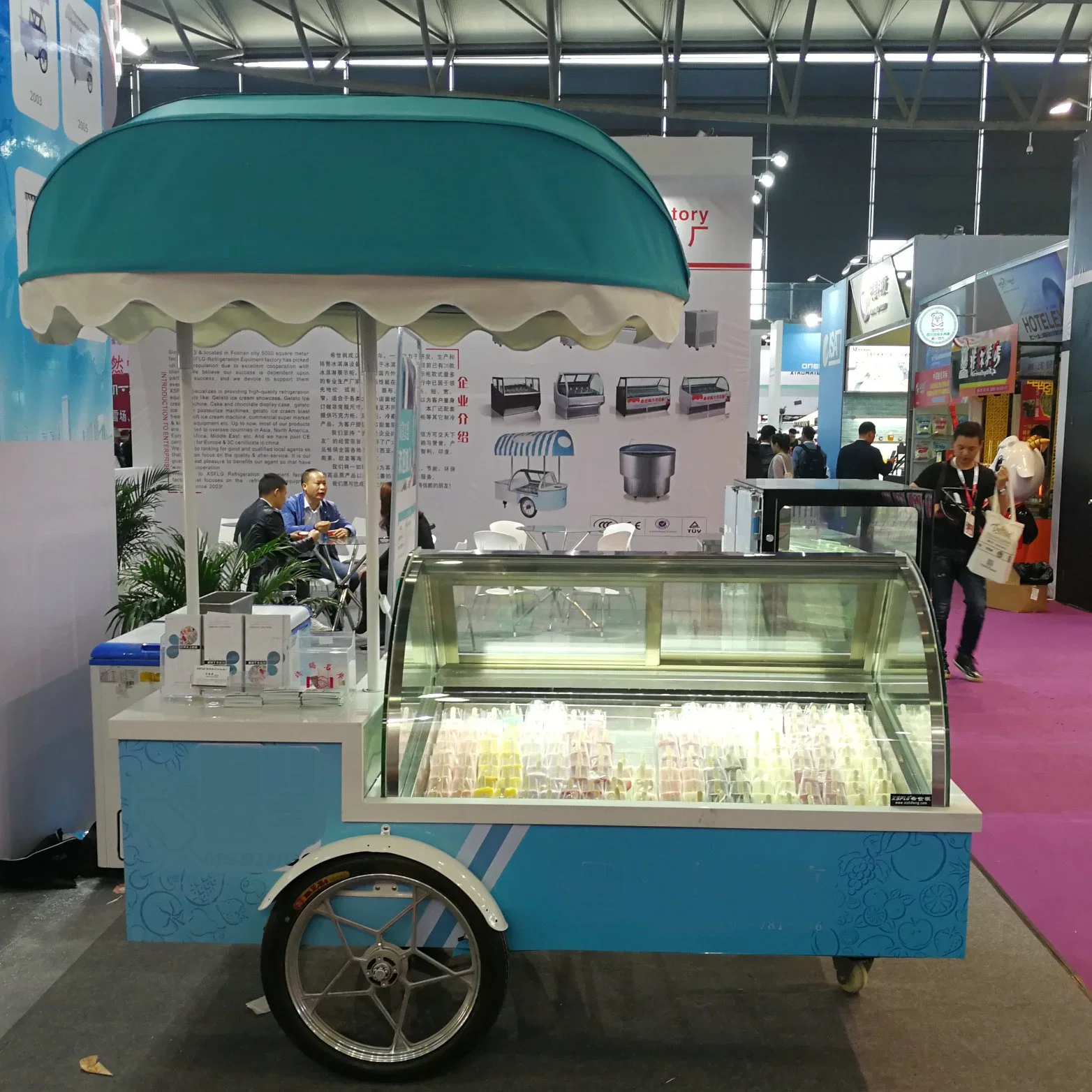 An application scenario or product detail of ice cream cart for sale - Image 17