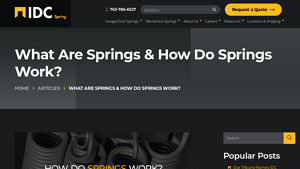 IDC Spring - Quality Springs