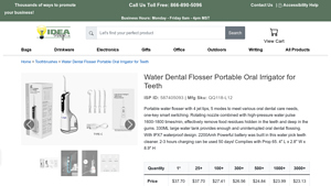 IdeaStage - Portable Water Dental Flosser