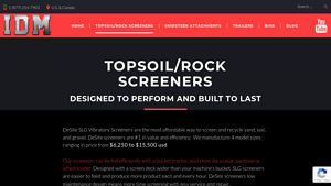 IDM - Topsoil Screeners