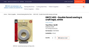 Dritz - Double Faced Sewing Craft Tape
