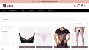 Iefiel - Men's Sissy Clothes
