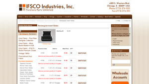 IFSCO - Rectangular Insert Glides