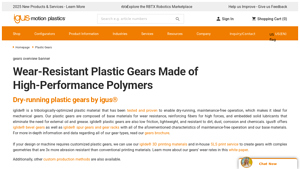 igus - Wear-Resistant Plastic Gears