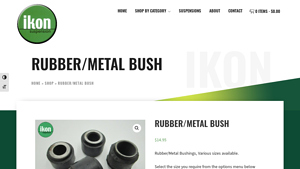 Ikon Suspension - Rubber/Metal Bush