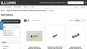 KeepPower - 18650 3400mAh Battery