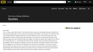 IMDB - The Perks of Being a Wallflower